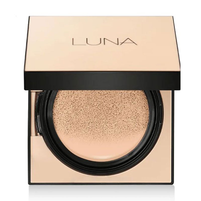 Стійкий тональний кушон для обличчя LUNA Long Lasting Conceal Fixing Cushion SPF 50+/PA++++, 23M Medium Beige, 2*12 г