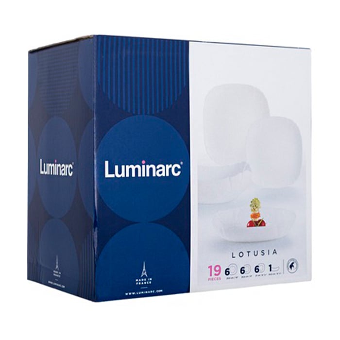 Столовий сервіз Luminarc Lotusia, 19 предметів (V1097)