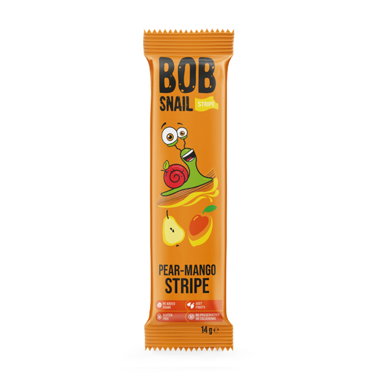 Страйпси Bob Snail Груша-манго, 14 г