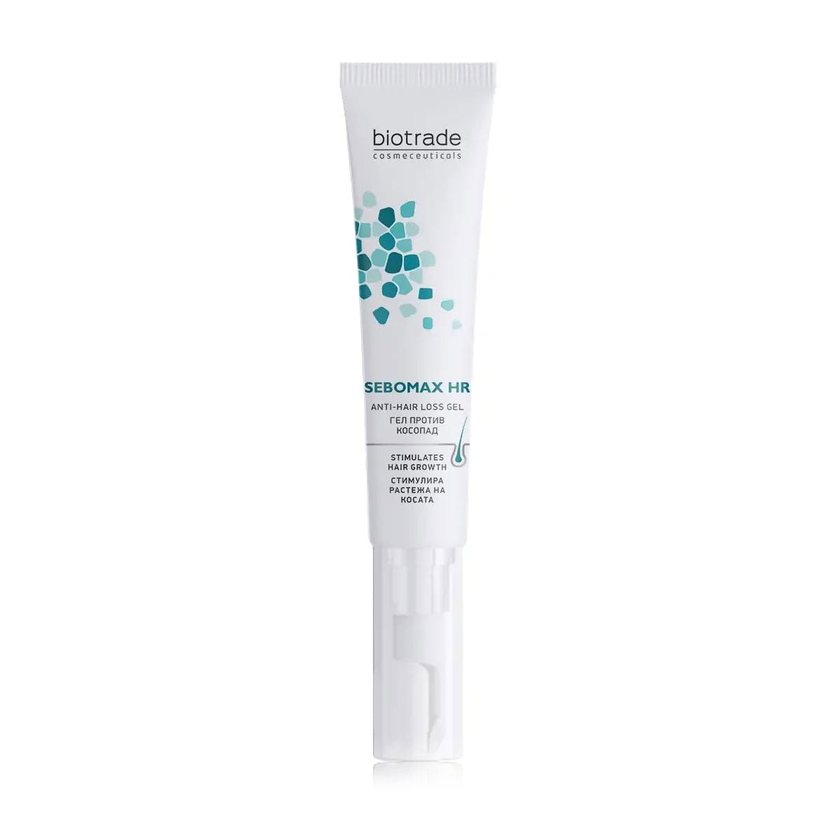 Стимулювальний гель Biotrade Sebomax HR Anti-Hair Loss Gel проти випадіння волосся, 26 мл