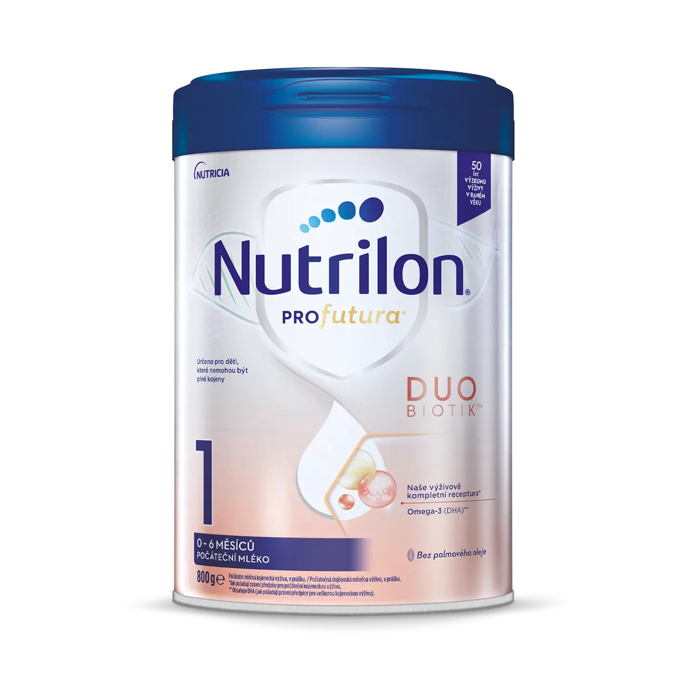 Суха молочна суміш Nutrilon Profutura 1, з народження до 6 місяців, 800 г