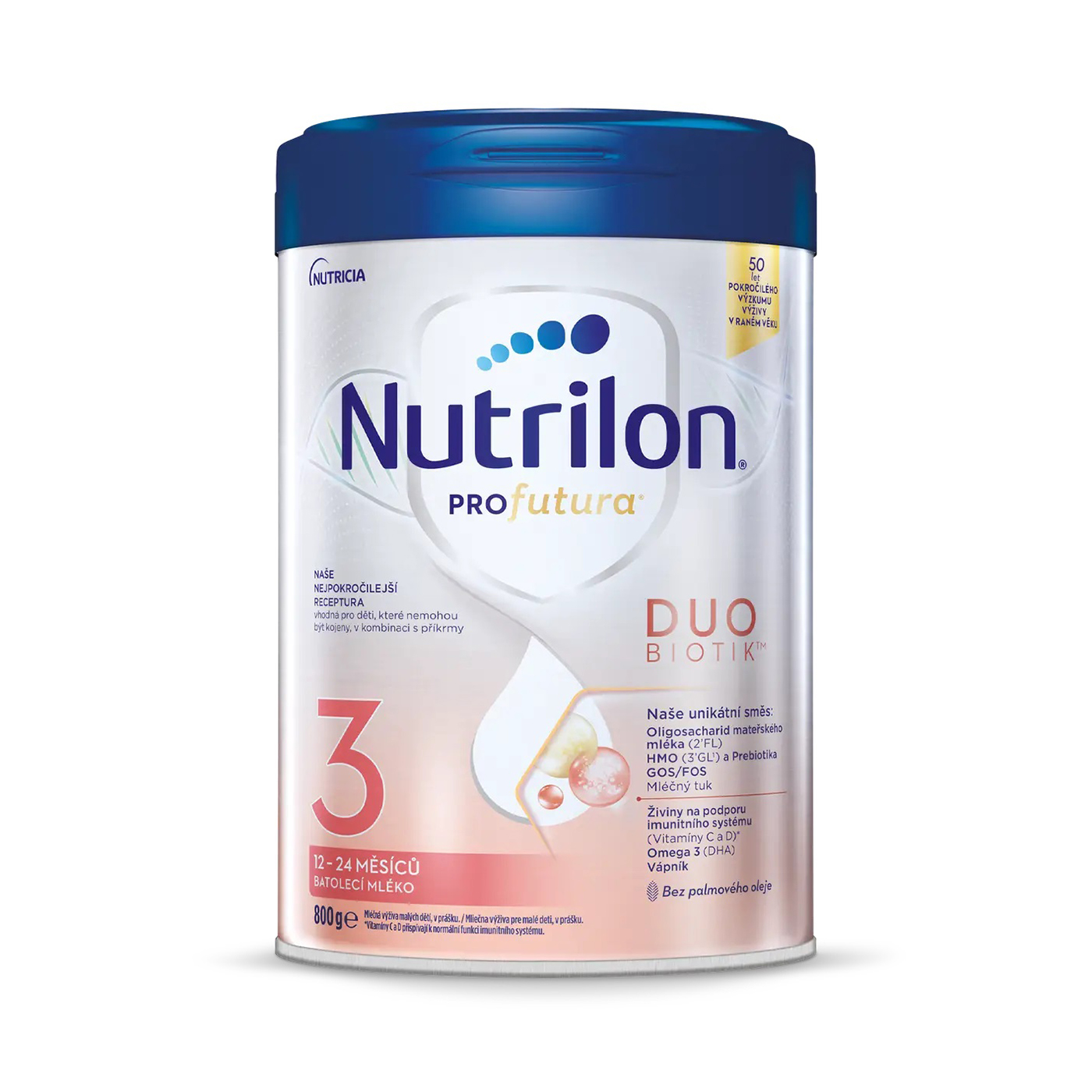 Суха молочна суміш Nutrilon Profutura 3, від 12 до 24 місяців, 800 г