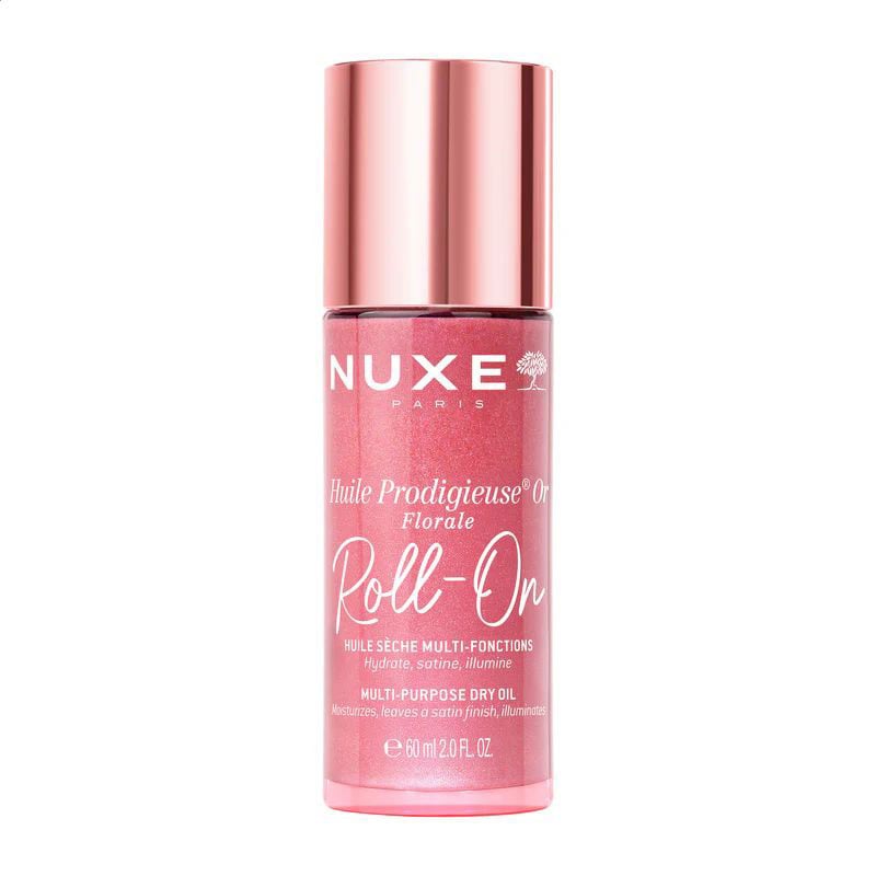 Суха олія для обличчя, тіла та волосся Nuxe Huile Prodigieuse Or Florale Roll-On Multi-Purpose Dry Oil, 60 мл