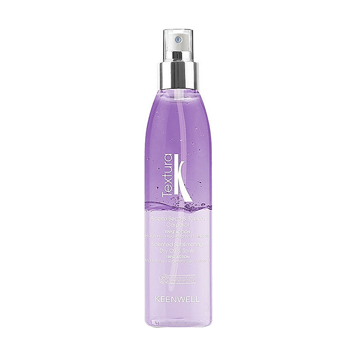 Суха олія-тонік для тіла Keenwell Textura Scented Sublimating Body Dry Oil &amp; Tonic Lavender, 250 мл