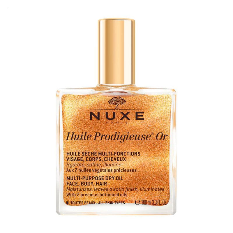 Суха золота олія для обличчя, тіла та волосся Nuxe Huile Prodigieuse Or Multi-Purpose Dry Oil, 100 мл