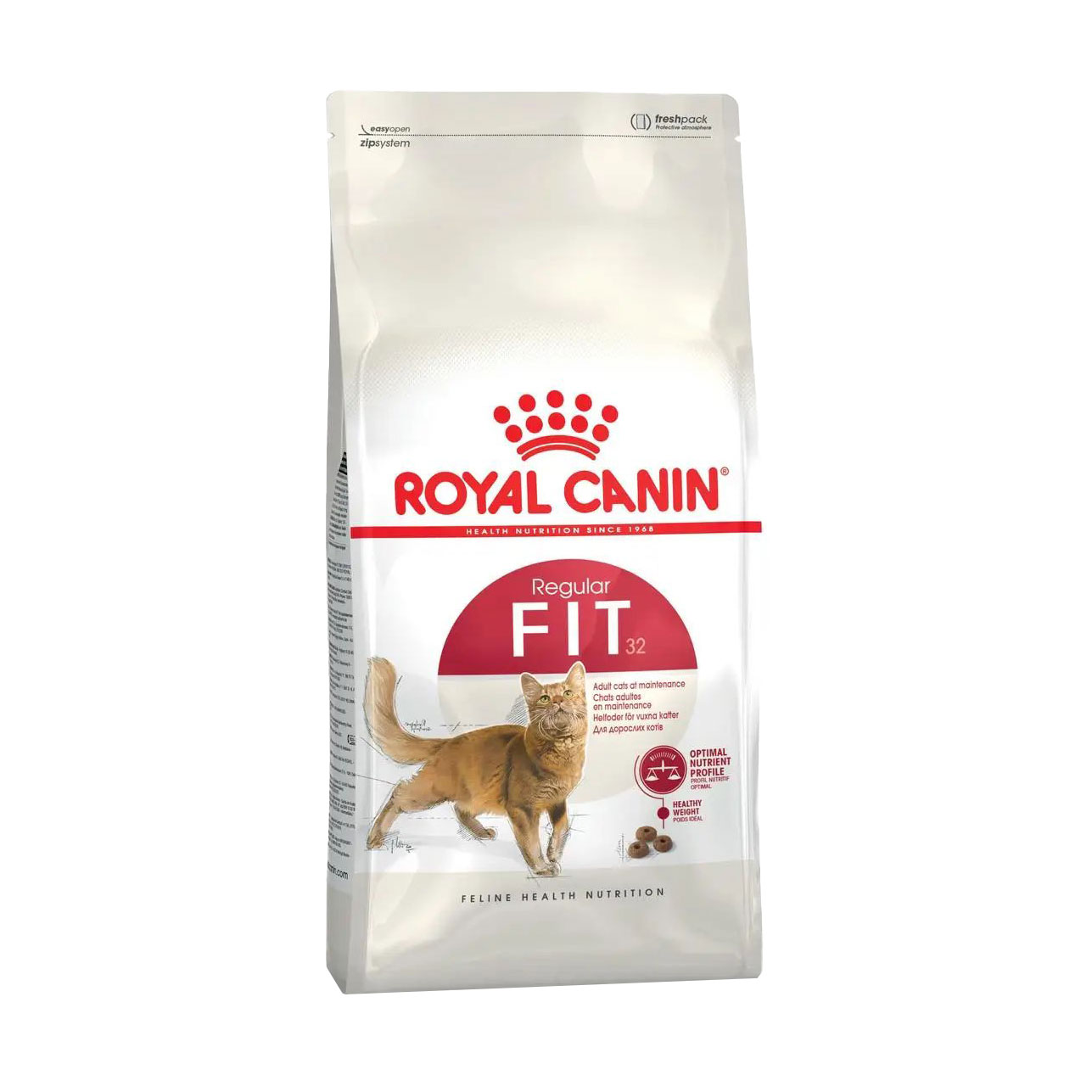 Сухий корм для домашніх і вуличних котів Royal Canin Fit, 4 кг (2520040)
