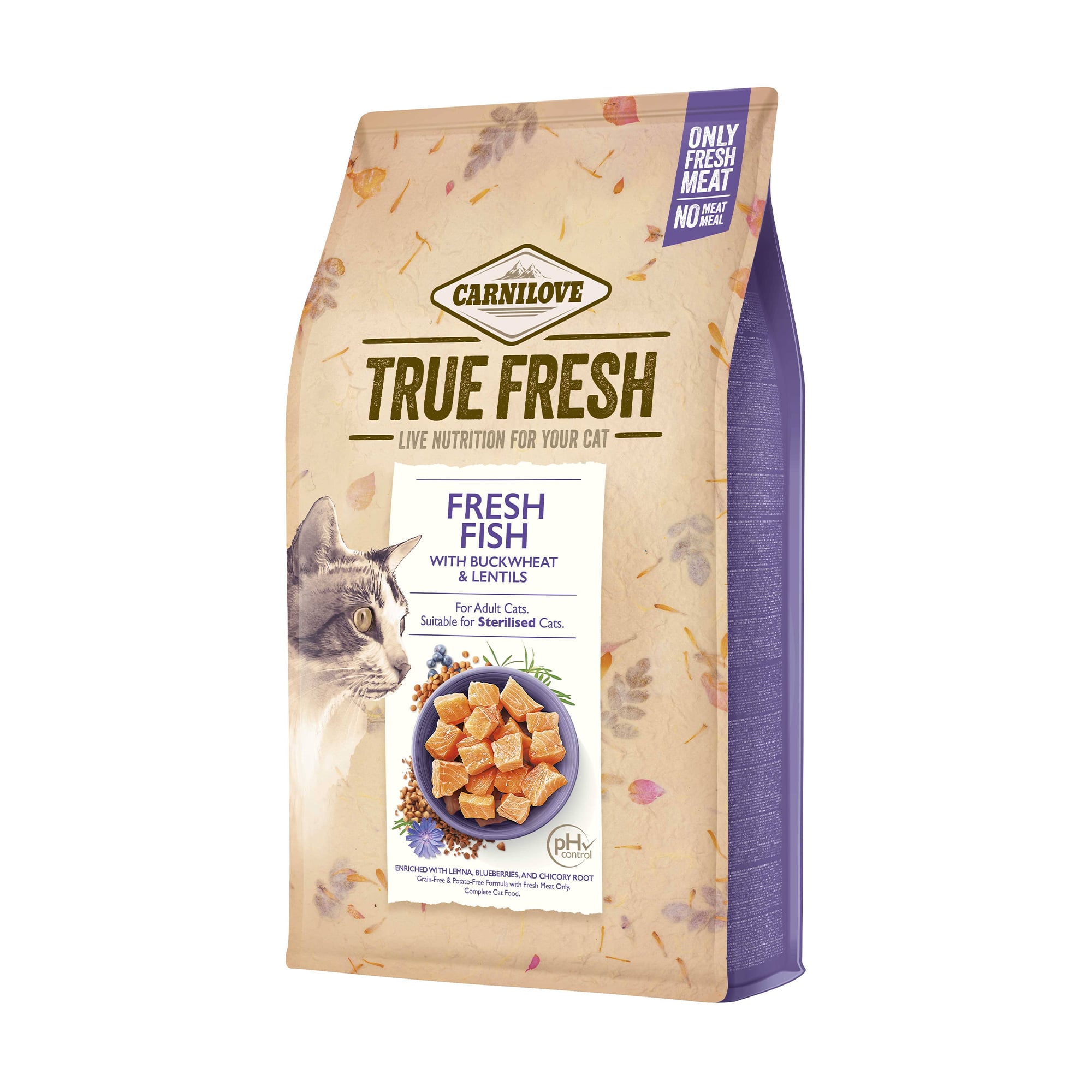 Сухий корм для дорослих кішок Carnilove True Fresh Fish з рибою, 340 г