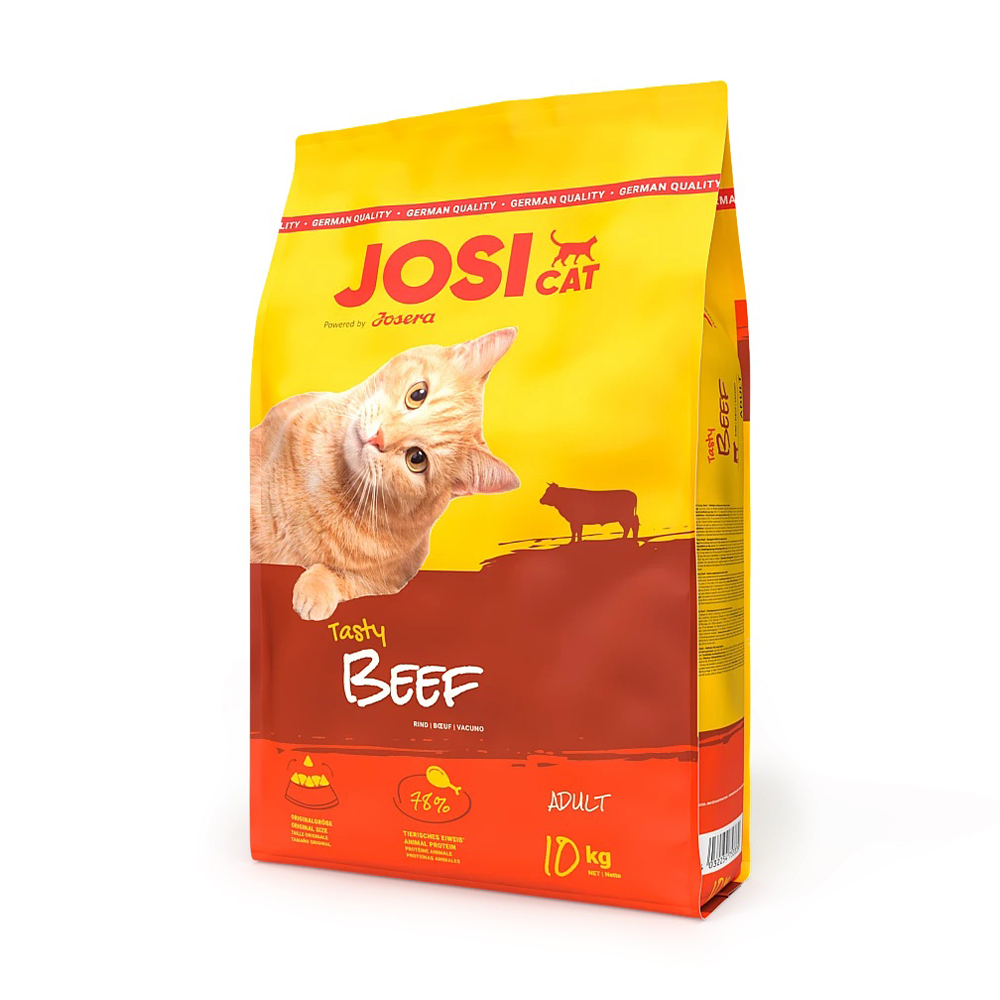 Сухий корм для дорослих кішок Josera JosiCat Tasty Beef, 10 кг