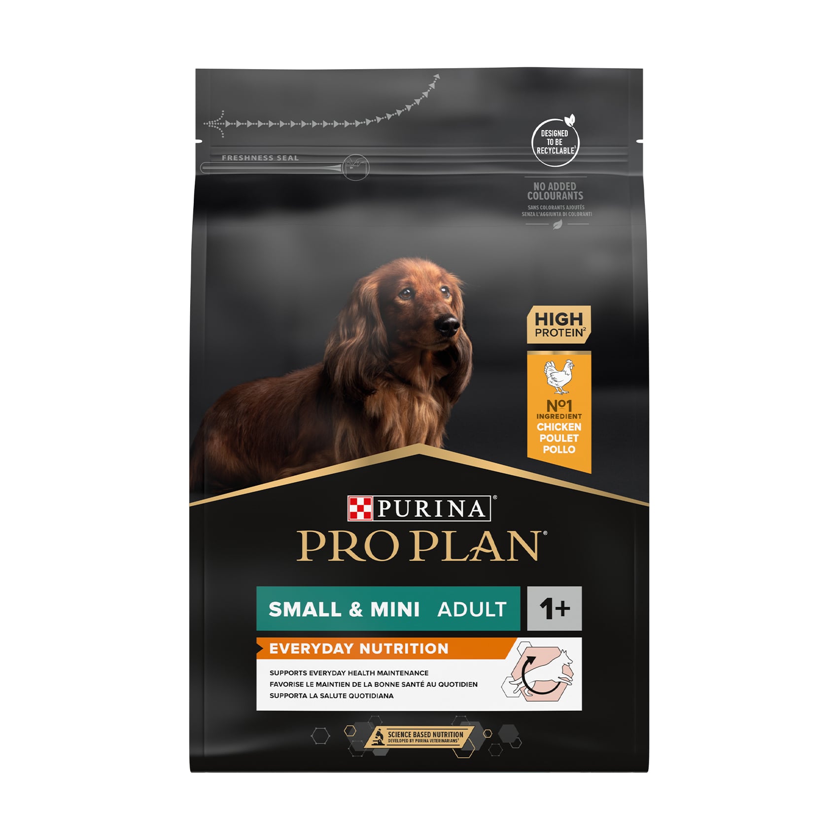 Сухий корм для дорослих собак дрібних порід Pro Plan Small &amp; Mini Adult 1+ Everyday Nutrion з куркою, 3 кг