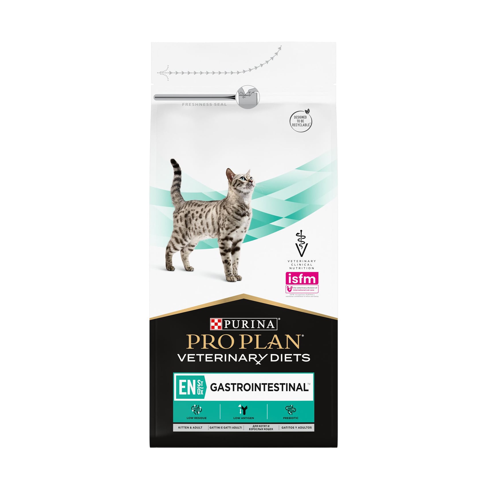 Сухий корм для кошенят та дорослих котів Pro Plan Veterinary Diets EN Gastrointestinal для зменшення розладів кишкової абсорбації, 1.5 кг