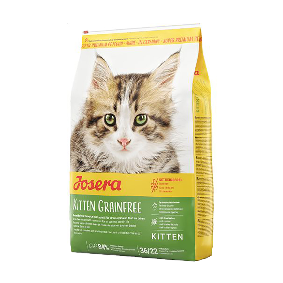 Сухий корм для кошенят, вагітних та лактуючих кішок Josera Kitten Grainfree, 10 кг