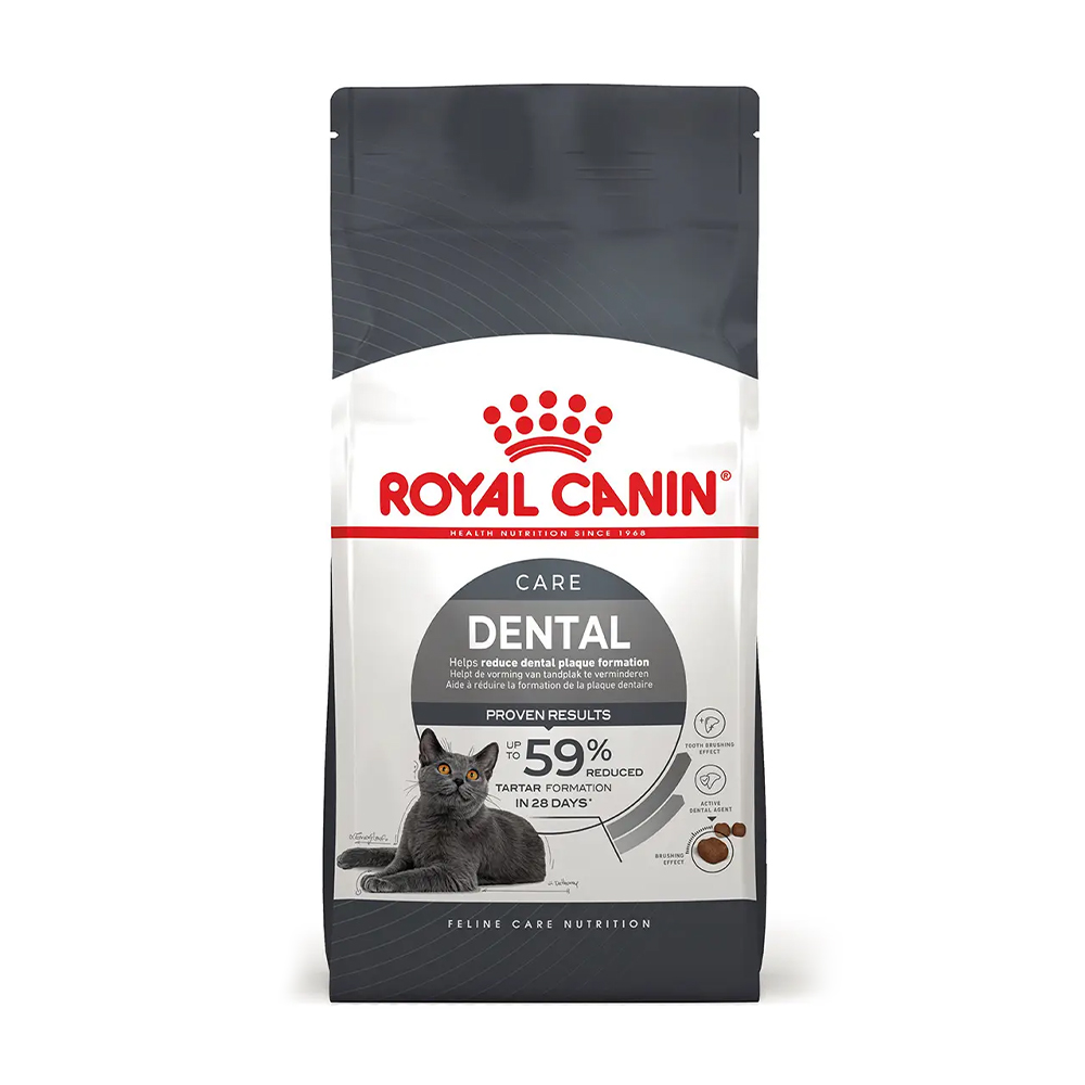 Сухий корм для котів Royal Canin Dental Care для зменшення утворення зубного нальоту та каменю, 400 г (25320040)