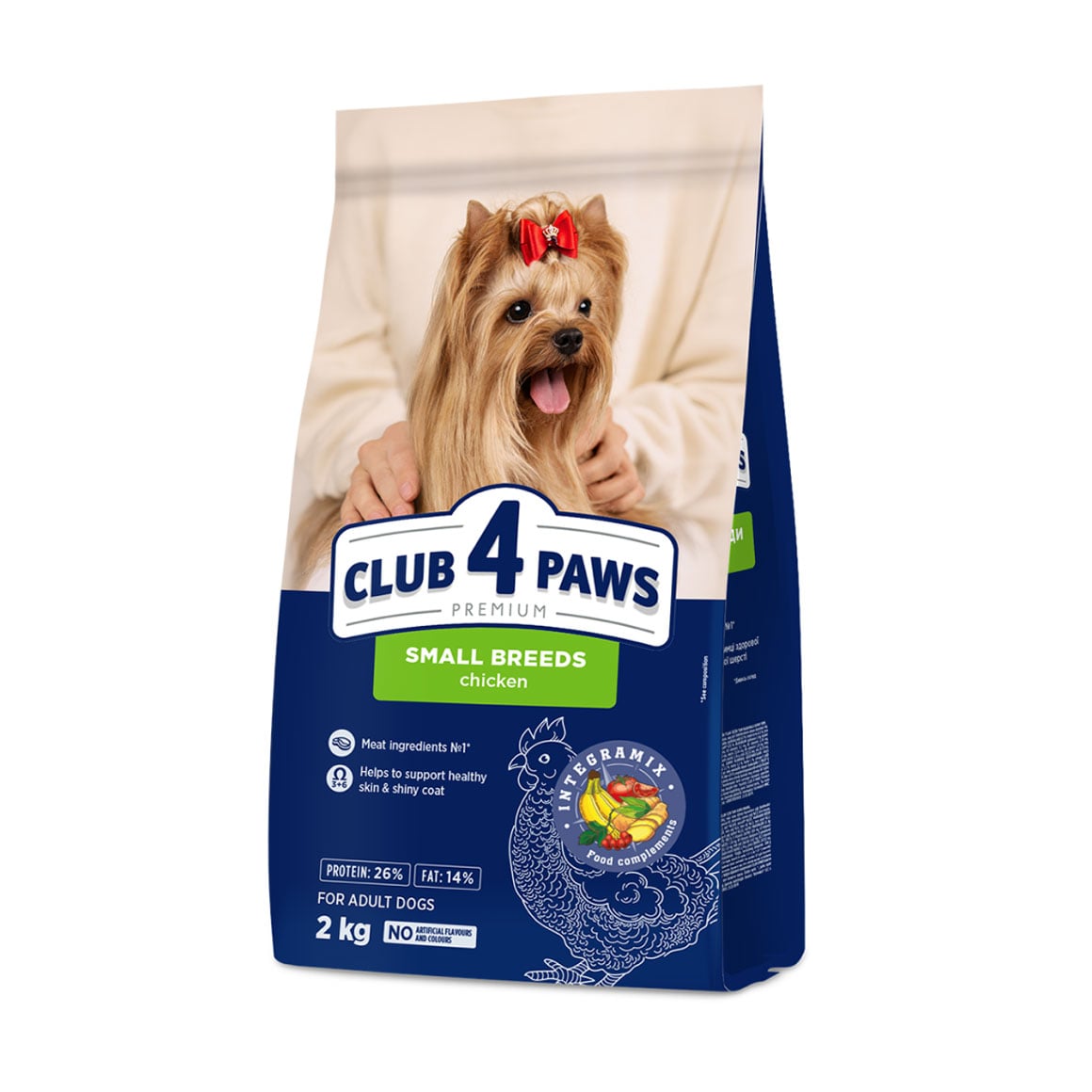 Сухий корм для собак Club 4 Paws Premium для малих порід, 2 кг