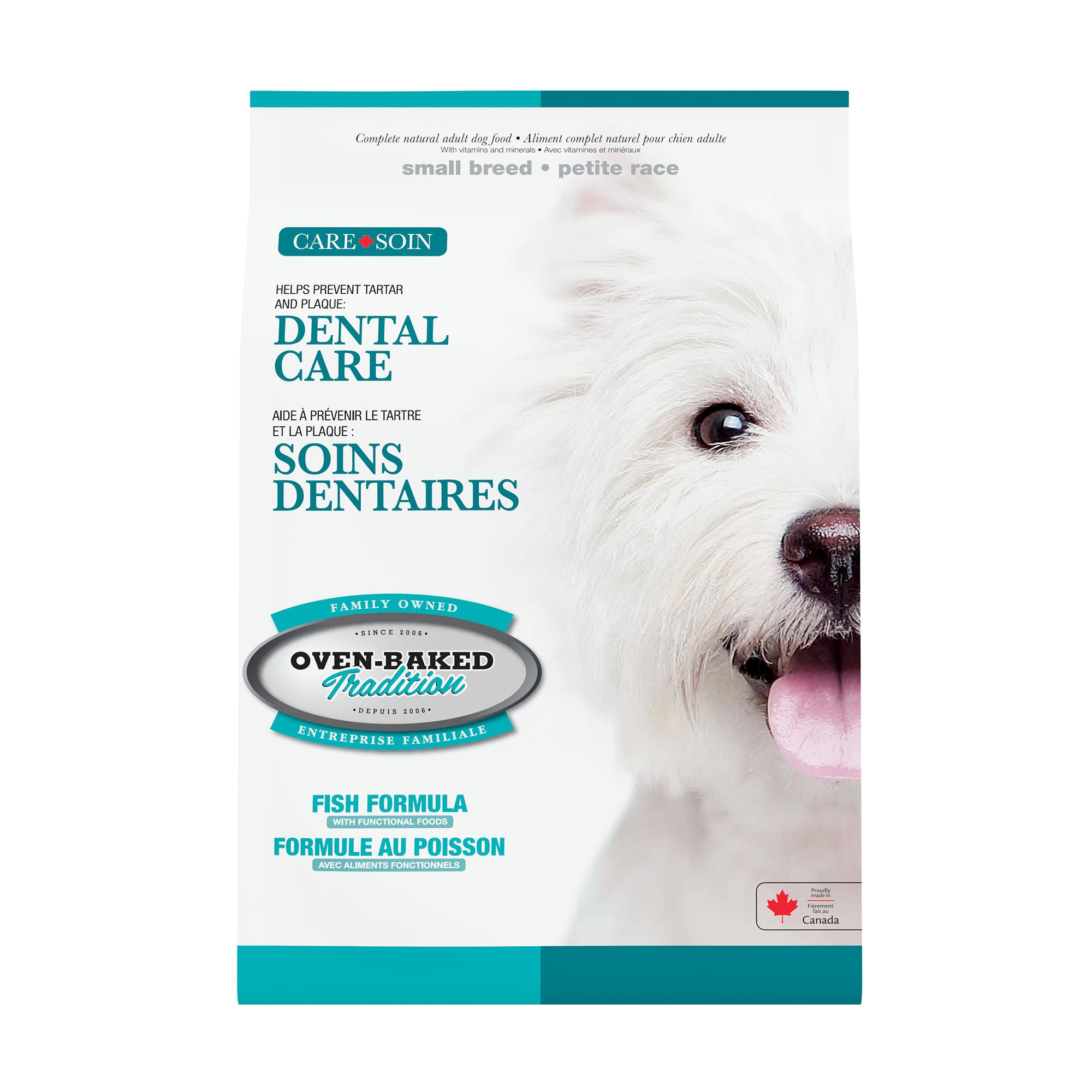 Сухий корм для собак малих порід Oven-Baked Tradition Dental Сare з рибою, 1.81 кг