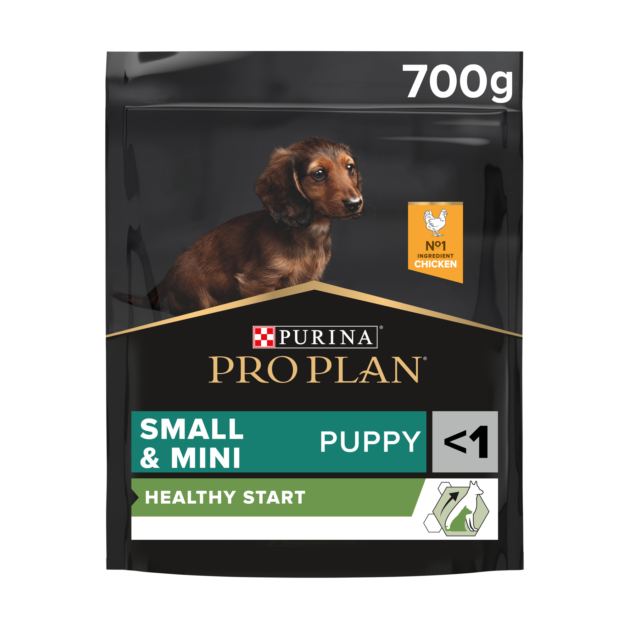 Сухий корм для цуценят дрібних порід до 1 року Pro Plan Small &amp; Mini Puppy <1 Healthy Start з куркою, 700 г