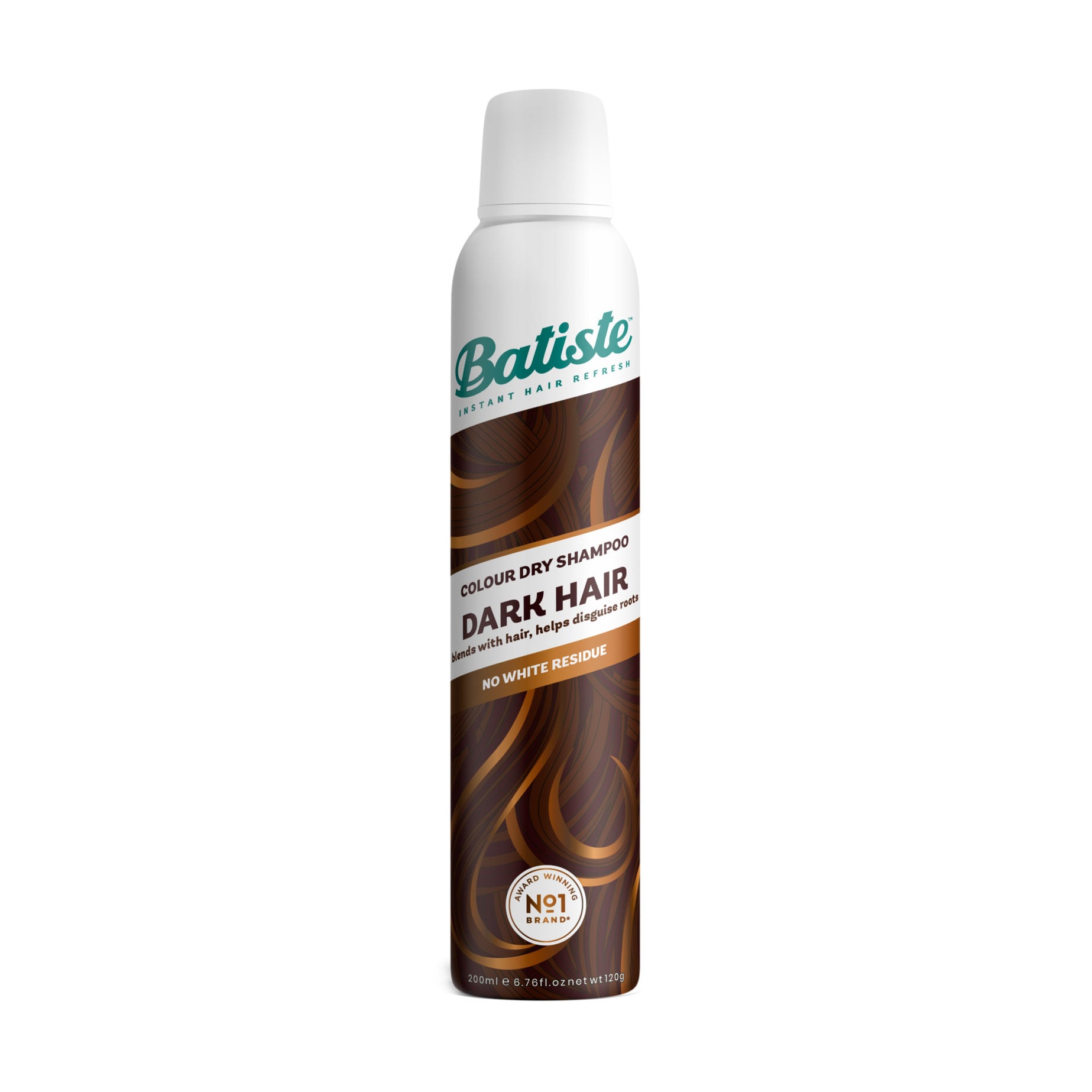 Сухий шампунь для волосся Batiste Dry Shampoo Plus with a Hint of Color Divine Dark для темного волосся, 200 мл