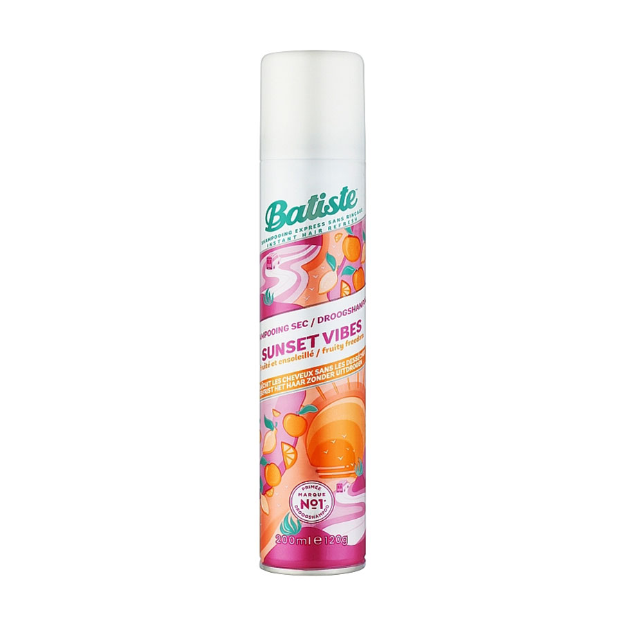 Сухий шампунь для волосся Batiste Dry Shampoo Sunset Vibes, 200 мл