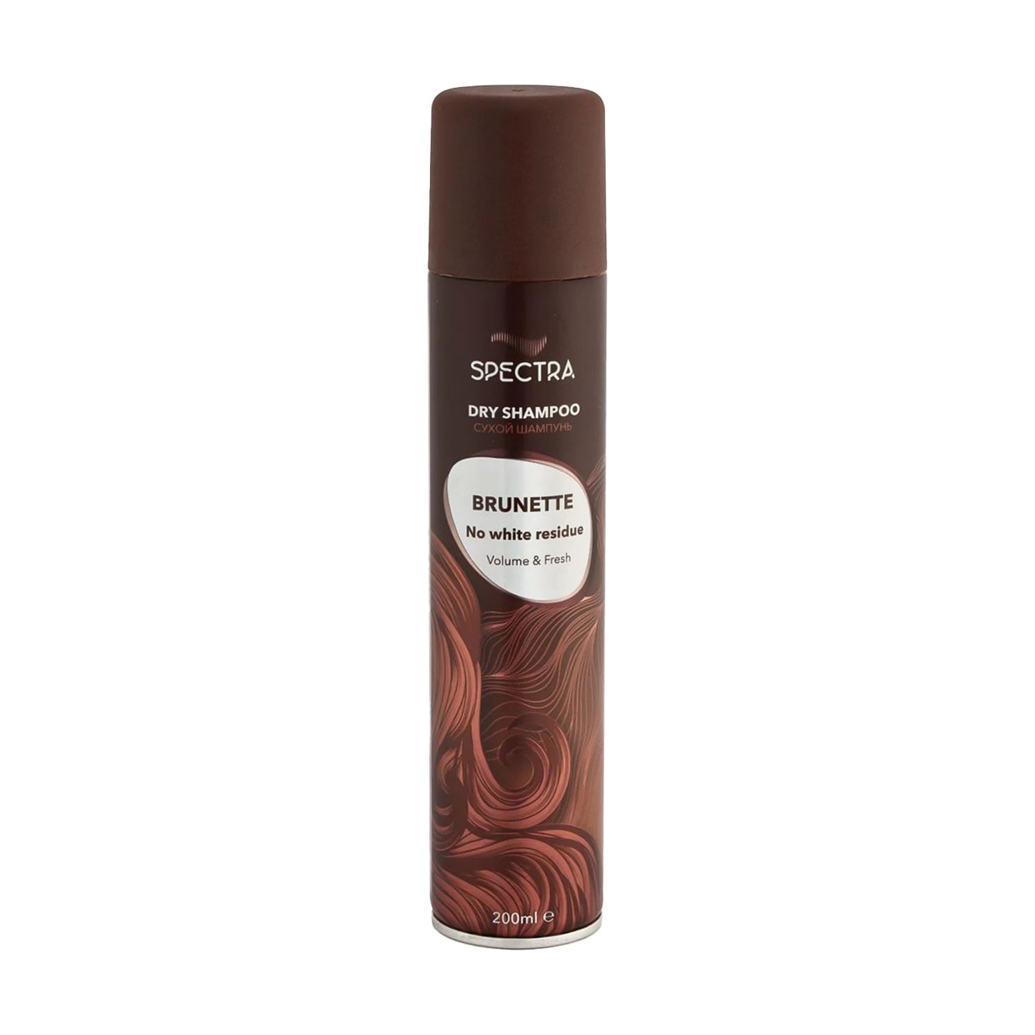 Сухий шампунь для волосся SPECTRA Brunette Dry Shampoo, 200 мл
