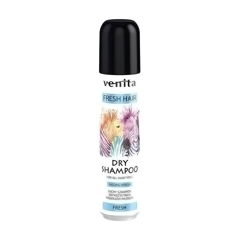 Сухий шампунь для волосся Venita Salon Professional Fresh Dry Shampoo, 75 мл