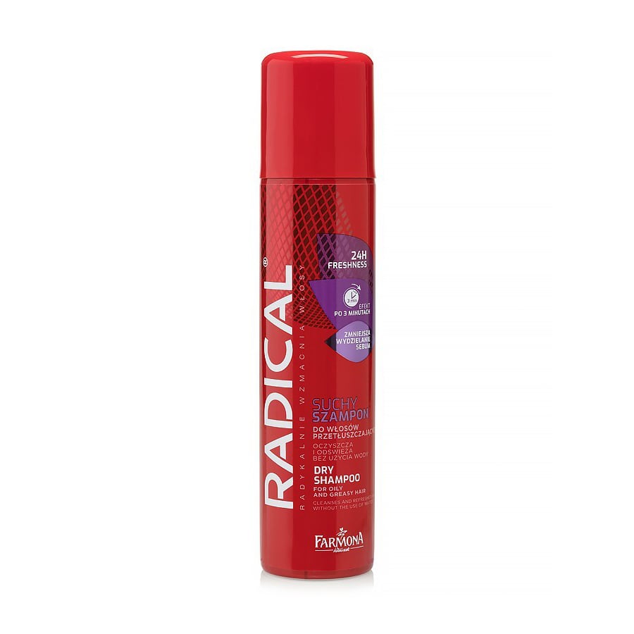 Сухий шампунь Farmona Radical Dry Shampoo Экстра свіжість, для жирного волосся, 180 мл