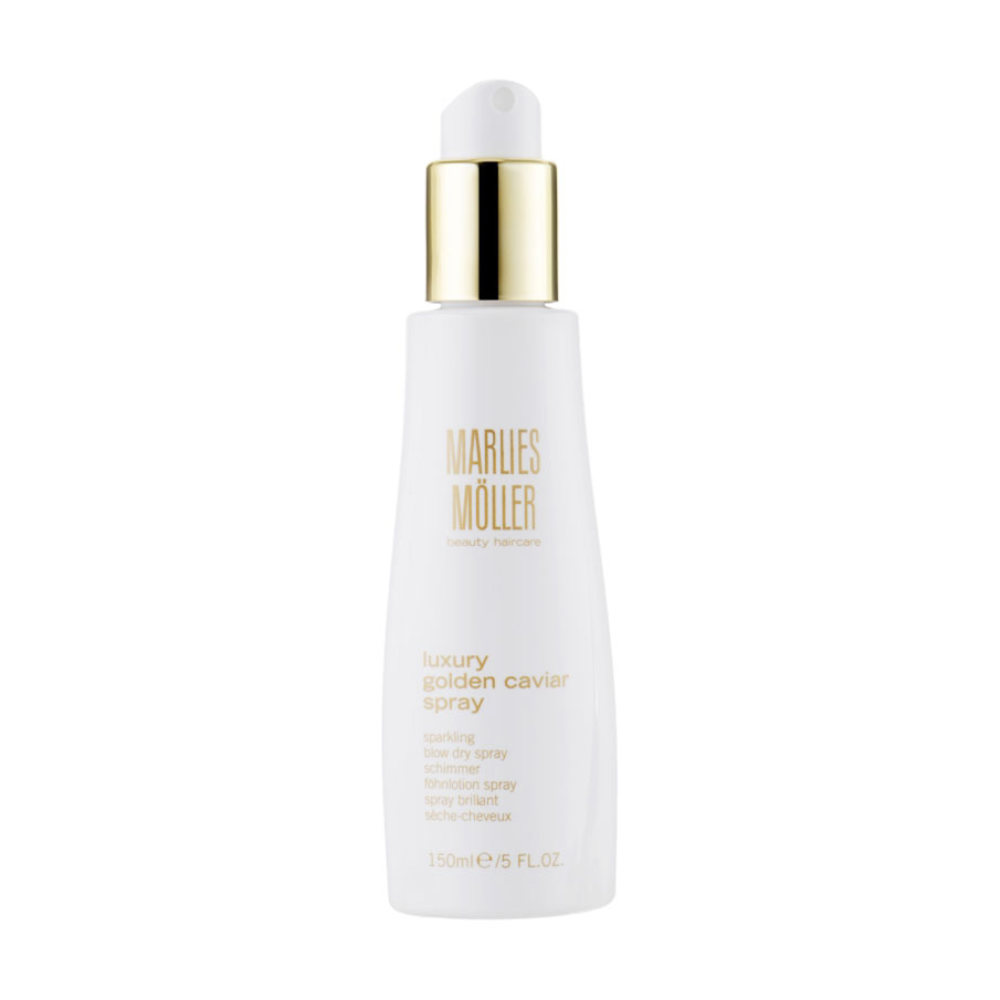 Сухий спрей для волосся Marlies Moller Luxury Golden Caviar Spray з екстрактом чорної ікри, 150 мл