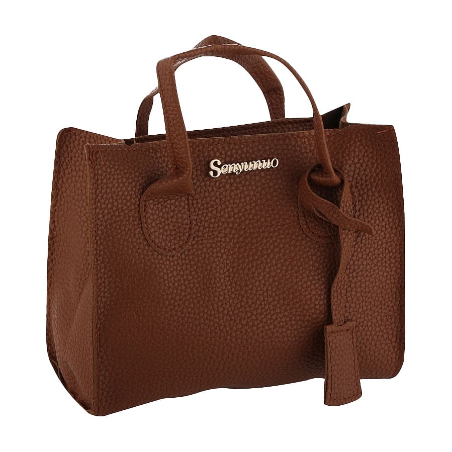 Сумка Cosmo Shop Senyunuo з брелоком, міні, коричнева, 18*8*15 см (CS10980С)