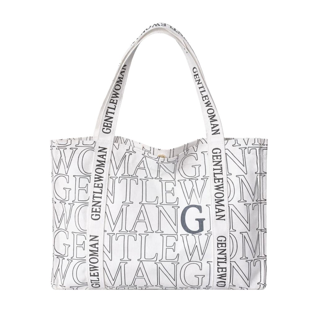 Сумка-шопер Cosmo Shop Gentlewoman з кнопкою, біла, 38*8*30 см (CS08196)