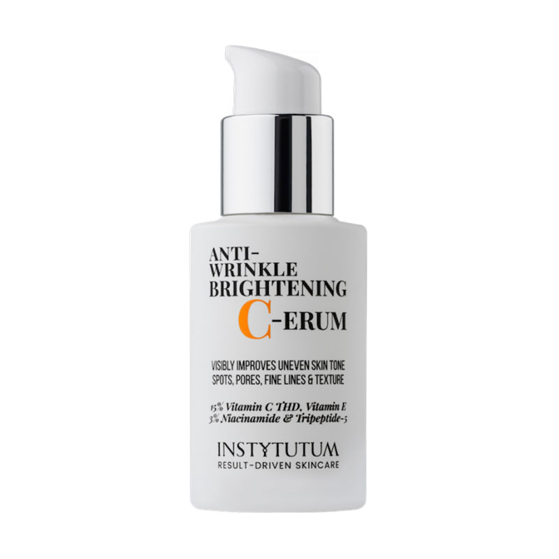 Суперконцентрована сироватка для обличчя Instytutum Anti-Wrinkle Brightening C-erum із вітаміном С, 30 мл