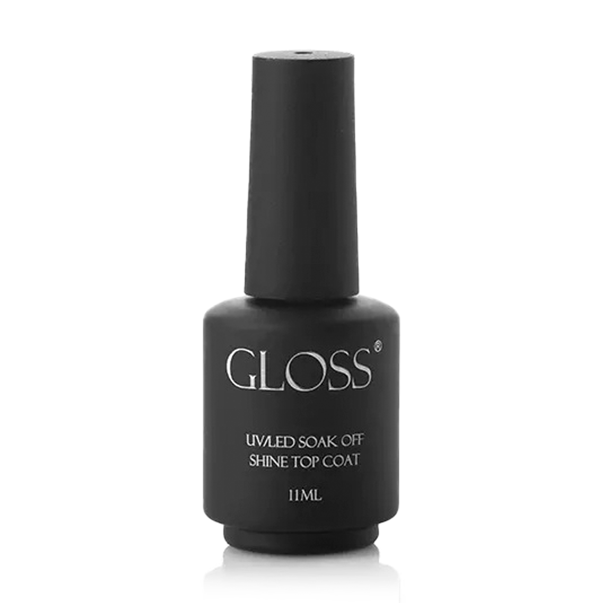 Світловідбивний топ для гель-лаку Gloss Shine Light Top Coat без липкого шару, 11 мл