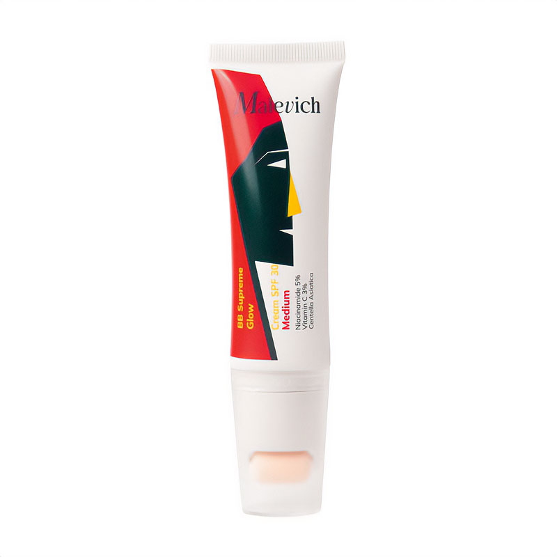 Сяйливий BB-крем для обличчя Malevich BB Supreme Glow Cream, SPF 30, Medium, 50 мл