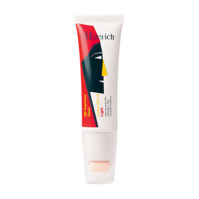Сяйливий BB-крем для обличчя Malevich BB Supreme Glow Cream, SPF 30, Light, 50 мл