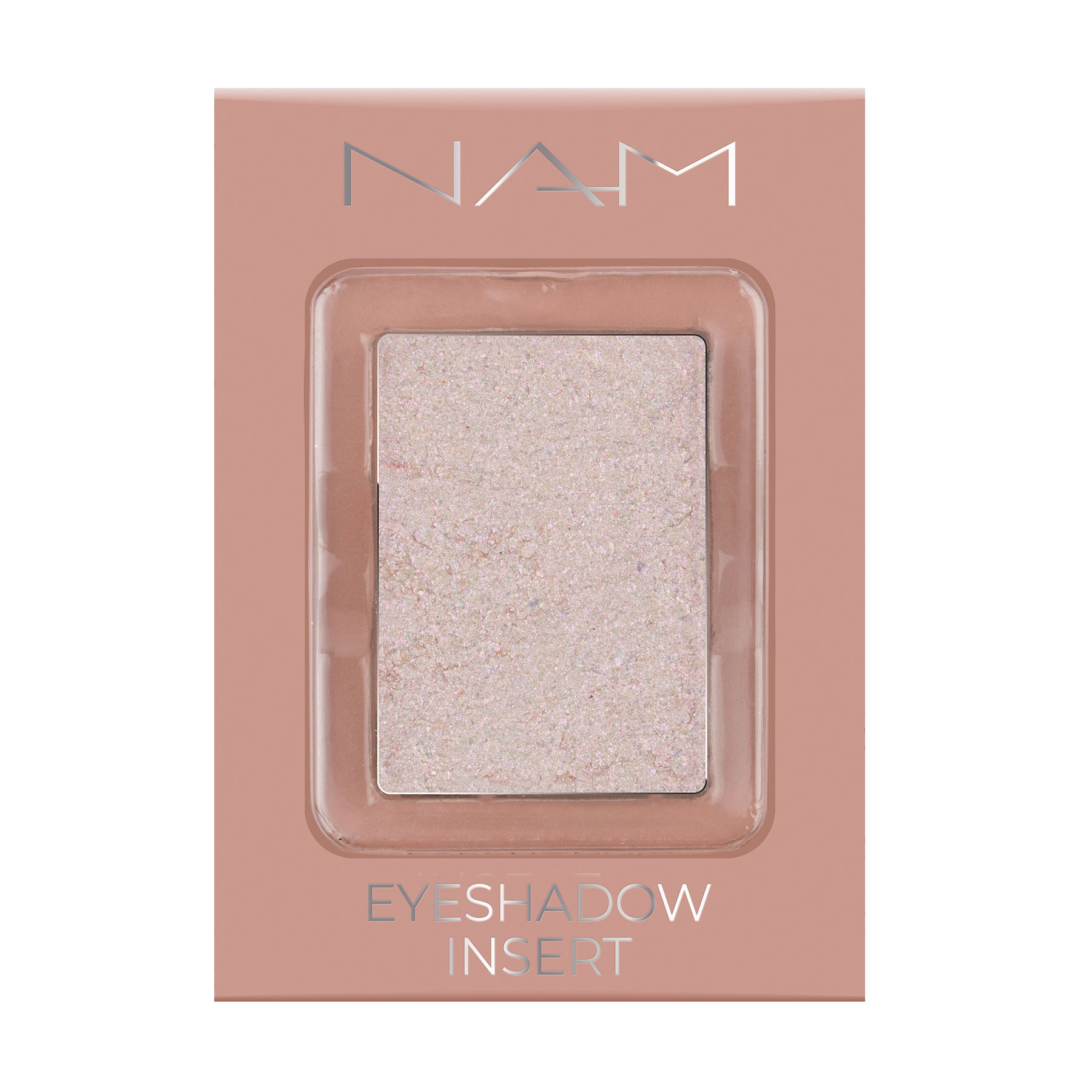 Сяйні тіні для повік NAM Foil Eyeshadow Insert 5 Sparkling Rose, 2.5 г (змінний блок)