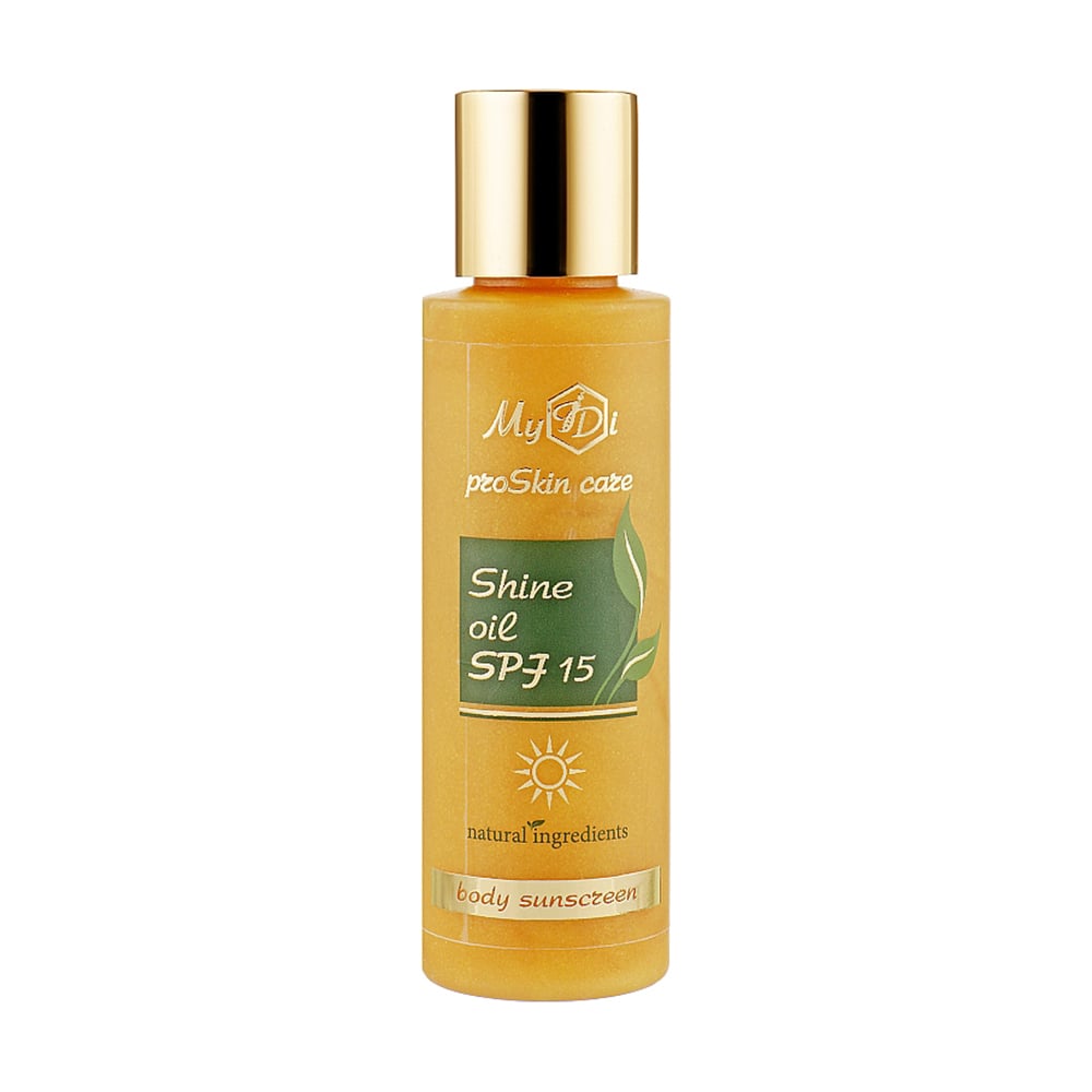 Сяюча олія для тіла MyIDi Shine Oil, SPF 15, 100 мл