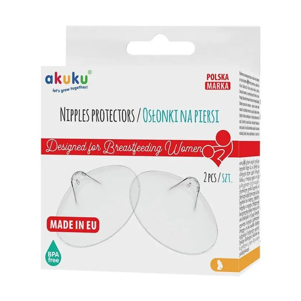 Силіконові накладки на груди Akuku, 2 шт (A0249)