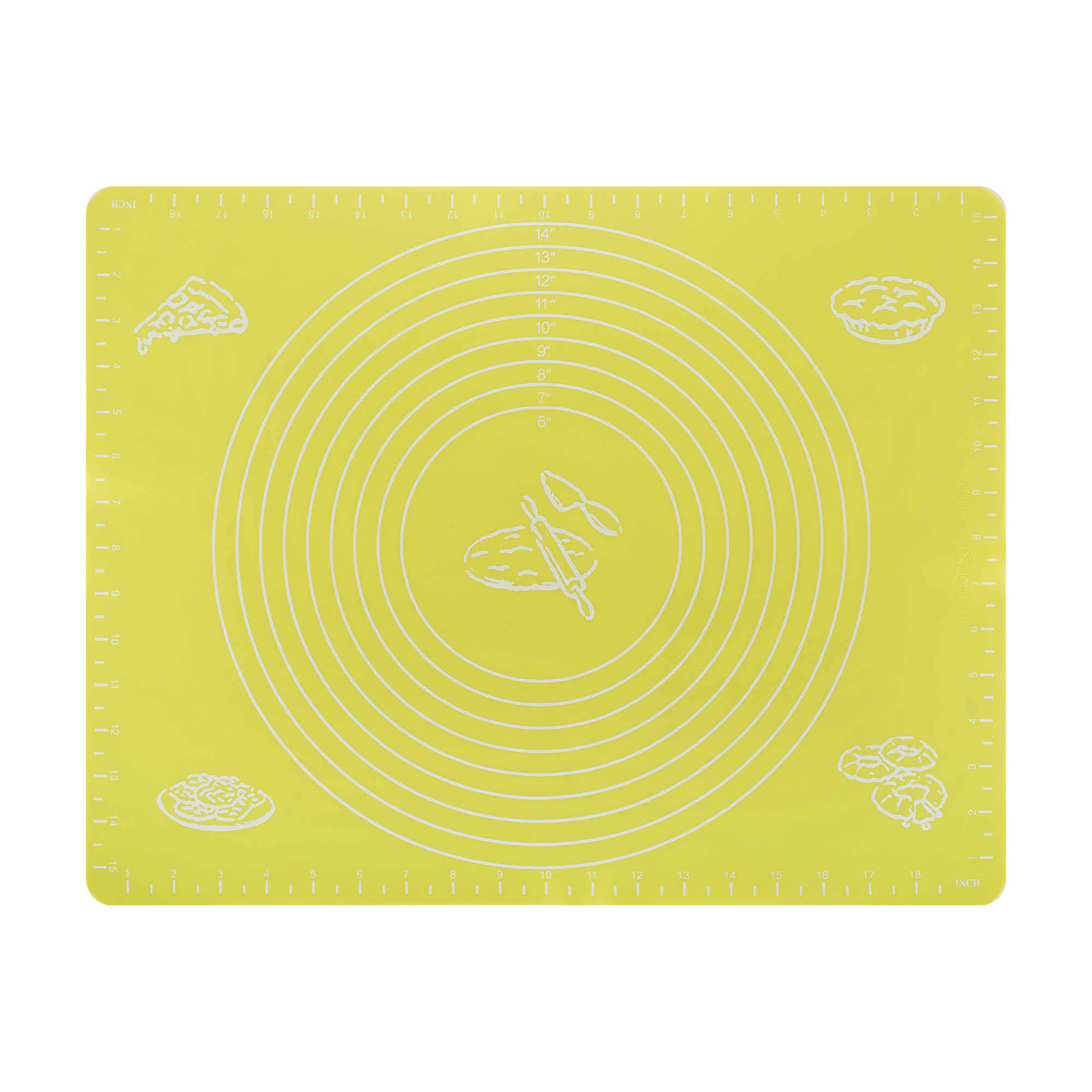 Силіконовий килимок для розкачування тіста Ringel Main, 50*40 см (RG-5103/8)