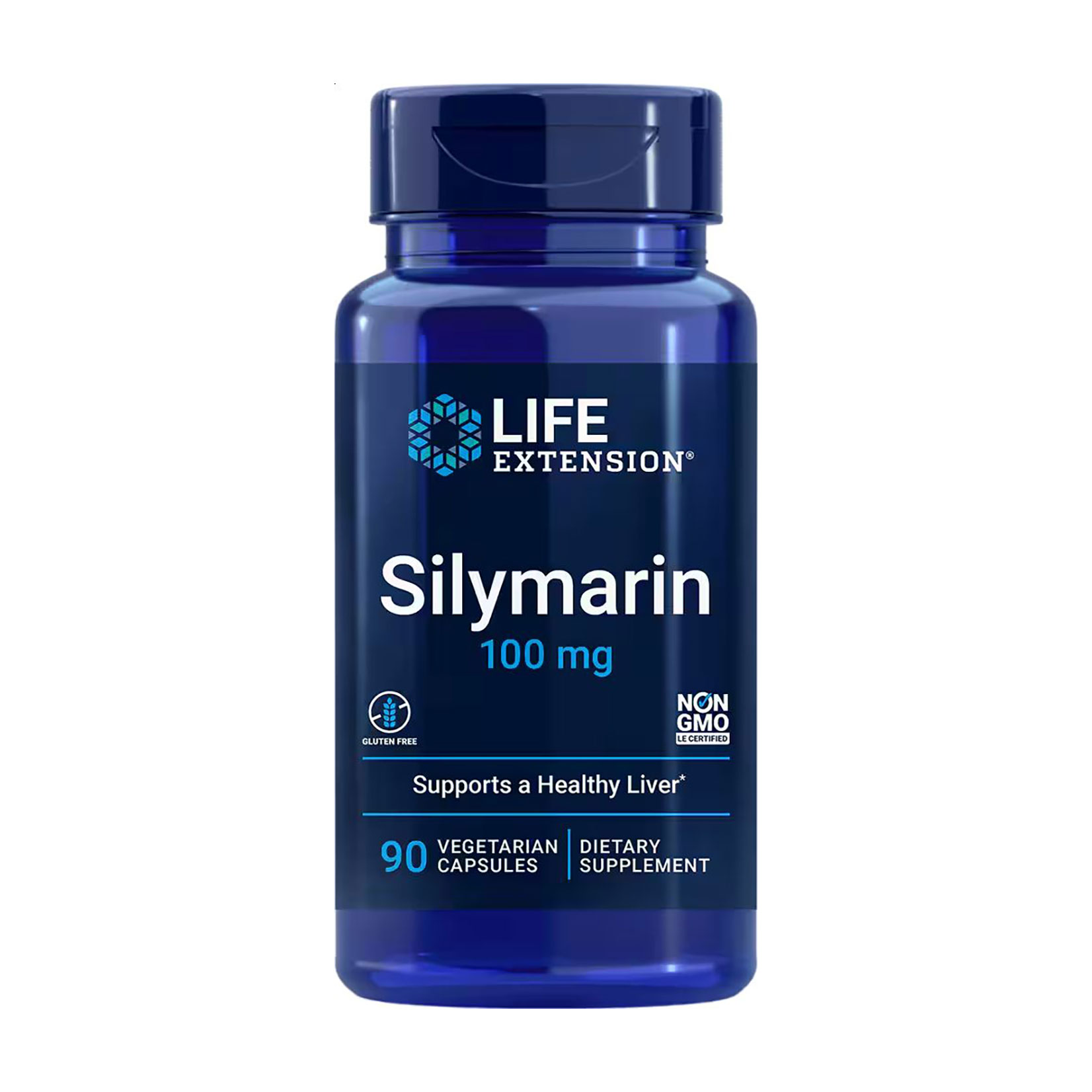 Силімарин Life Extension Silymarin 100 мг, 90 вегетаріанських капсул