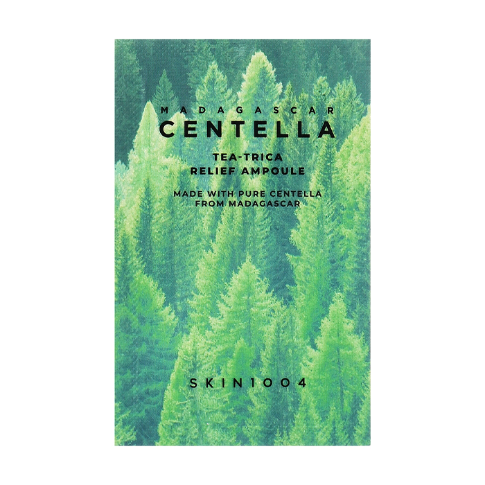 Сироватка антиакне для обличчя Skin1004 Madagascar Centella Tea-Trica Relief Ampoule з центелою та чайним деревом, 1.5 мл