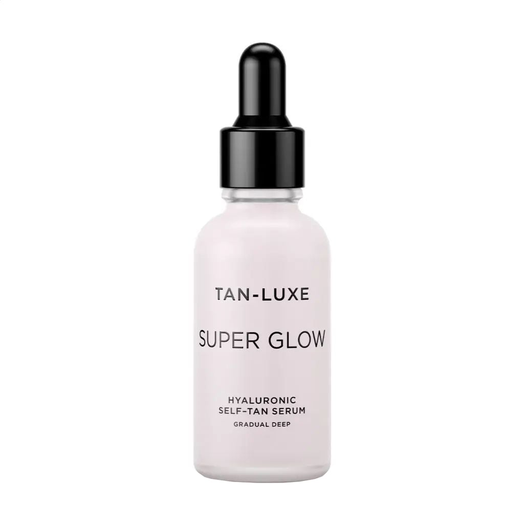 Сироватка для автозасмаги Tan-Luxe Super Glow Hyaluronic Self-Tan Serum Gradual з гіалуроновою кислотою, 30 мл