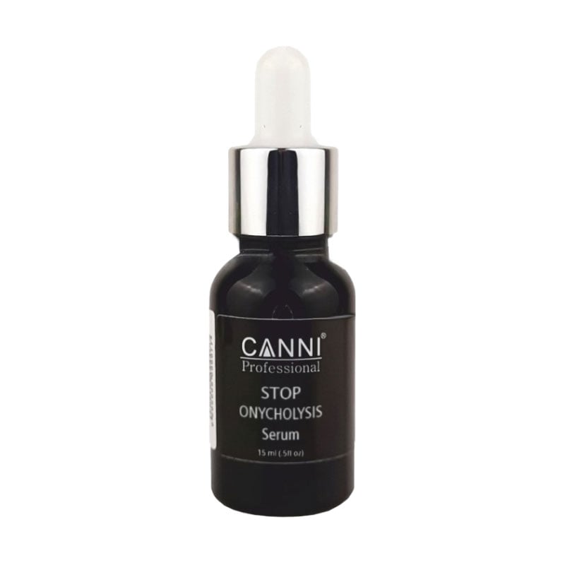 Сироватка для нігтів Canni Stop Onycholysis Serum від оніхолізису, з олією чайного дерева та октопіроксом, 15 мл