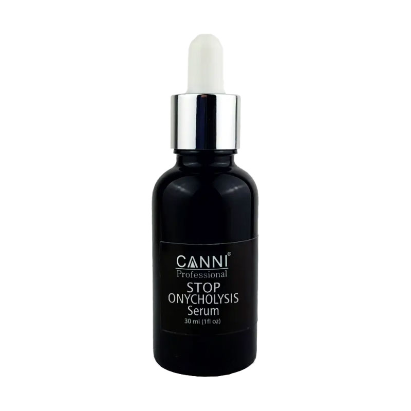 Сироватка для нігтів Canni Stop Onycholysis Serum від оніхолізису, з олією чайного дерева та октопіроксом, 30 мл