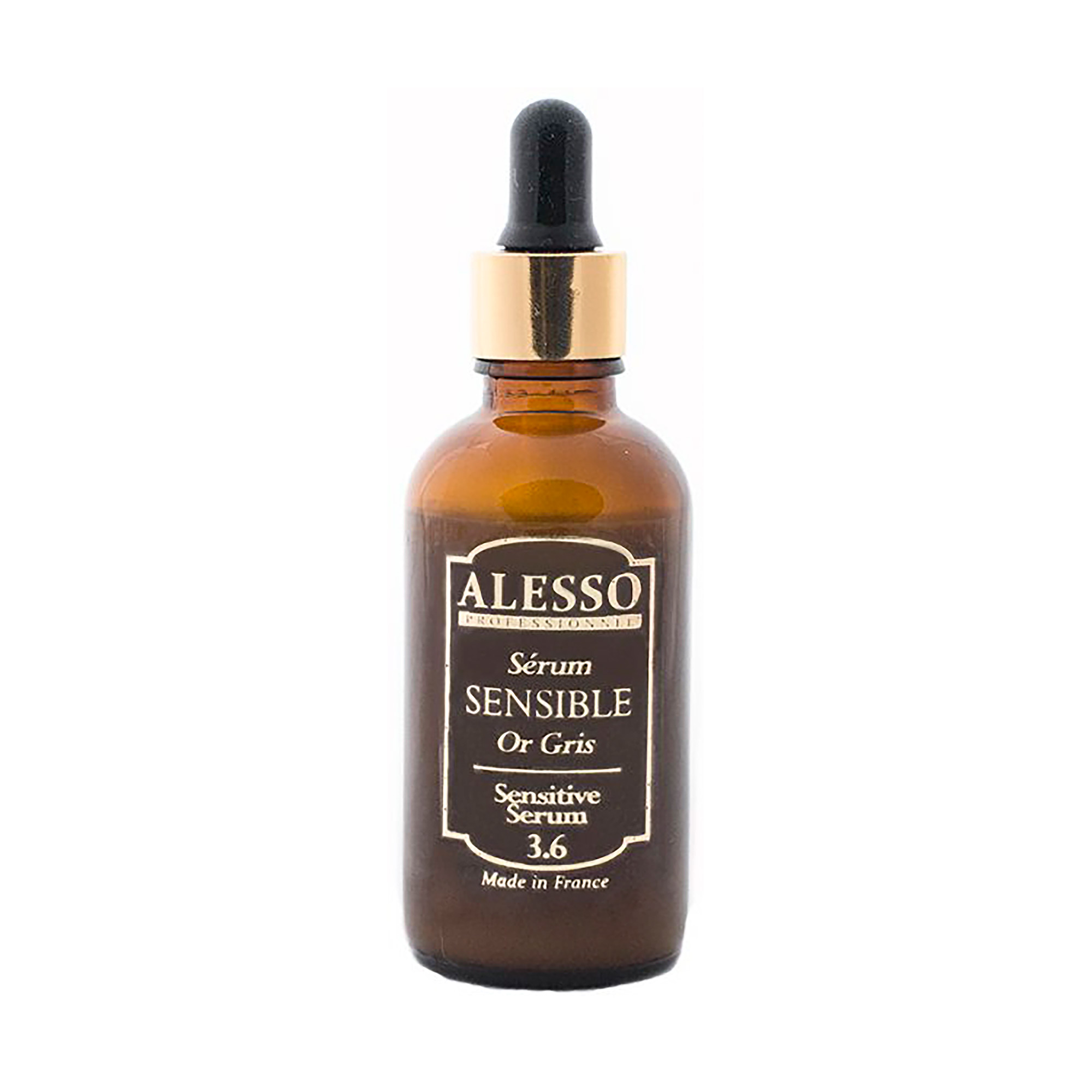 Сироватка для обличчя Alesso Professionnel Grey Gold Sensetive Serum 3.6 заспокійлива, для чутливої шкіри, 50 мл