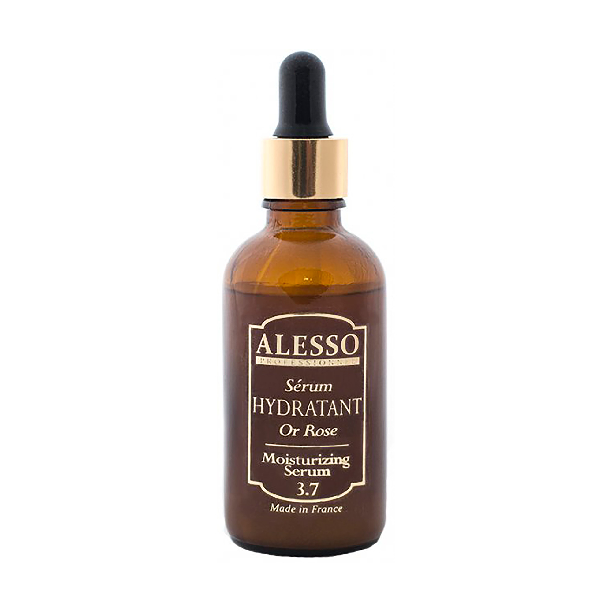 Сироватка для обличчя Alesso Professionnel Pink Gold Moisturizing Serum 3.7 для сухої та зневодненої шкіри, 50 мл