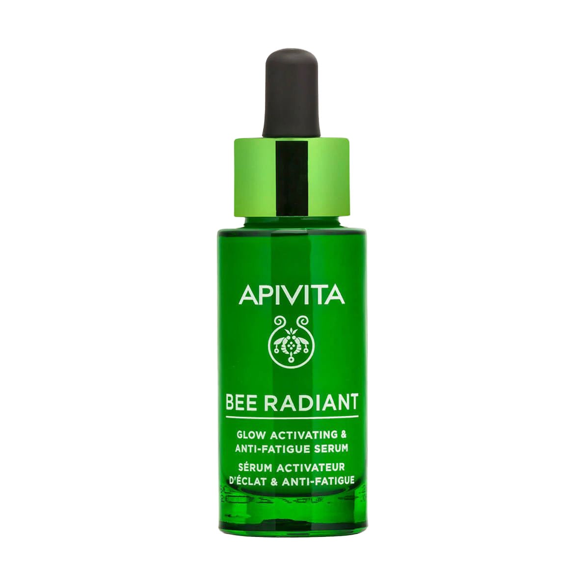 Сироватка для обличчя Apivita Bee Radiant Glow Activating &amp; Anti-Fatigue Serum для активації сяяння та проти слідів втоми, 30 мл