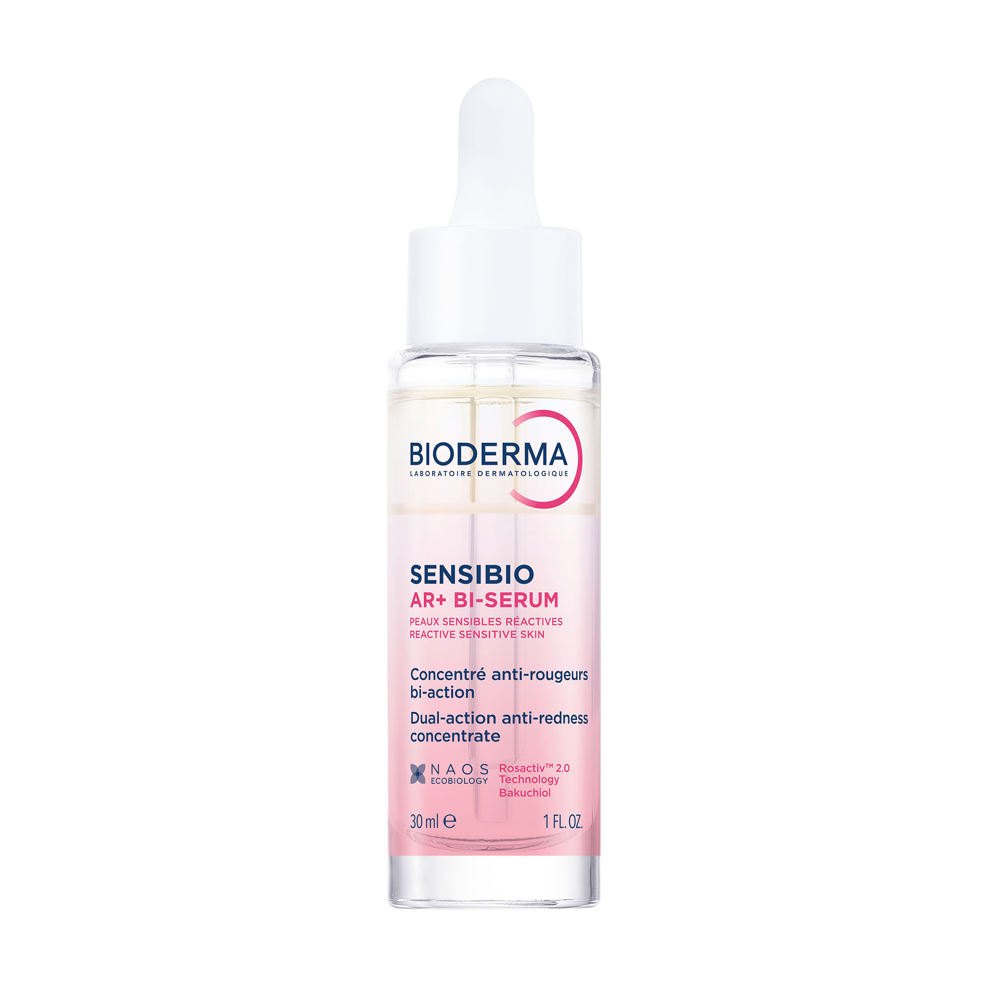 Сироватка для обличчя Bioderma Sensibio AR+ Bi-Serum Dual-Action Anti-Redness Concentrate проти почервонінь, 30 мл