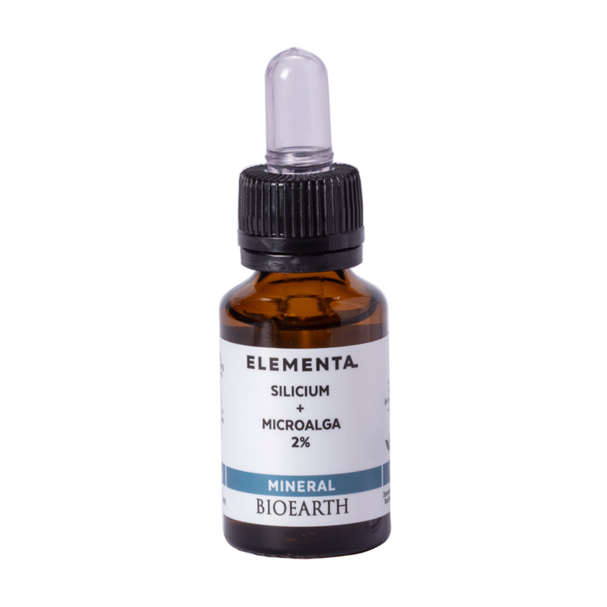 Сироватка для обличчя Bioearth Elementa Mineral Silicium + Microalga 2%, 15 мл