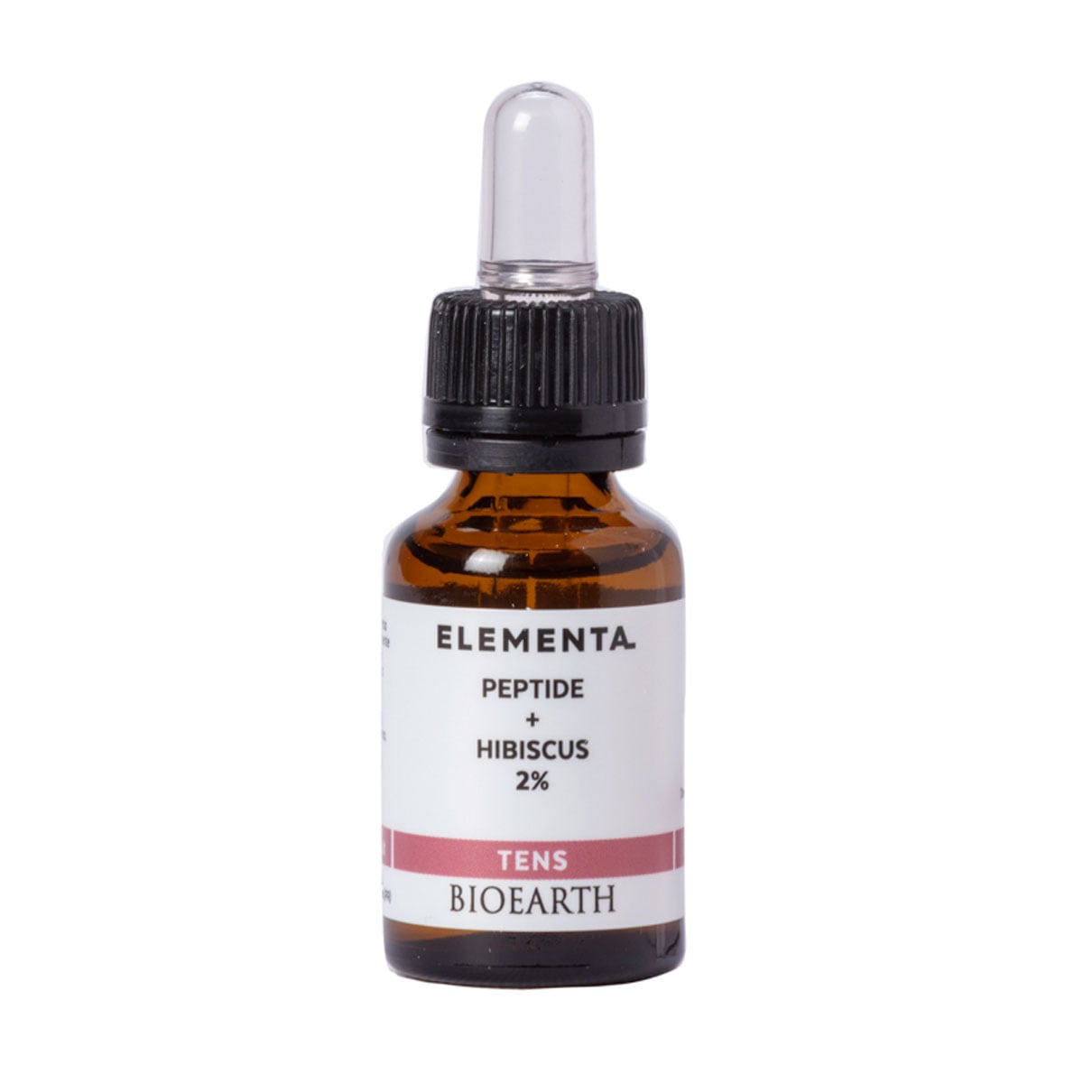 Сироватка для обличчя Bioearth Elementa Tens Peptide + Hibiskus 2%, 15 мл