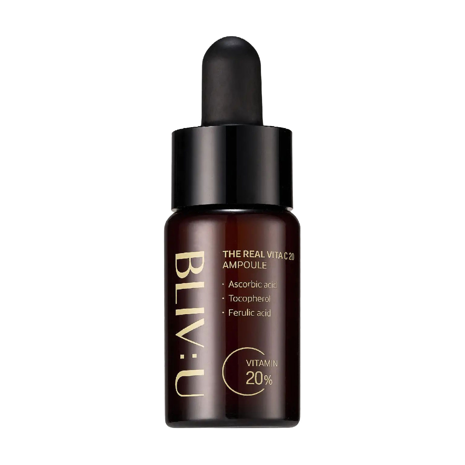 Сироватка для обличчя Bliv:U The Real Vita C 20 Ampoule з чистим вітаміном С, 12 мл
