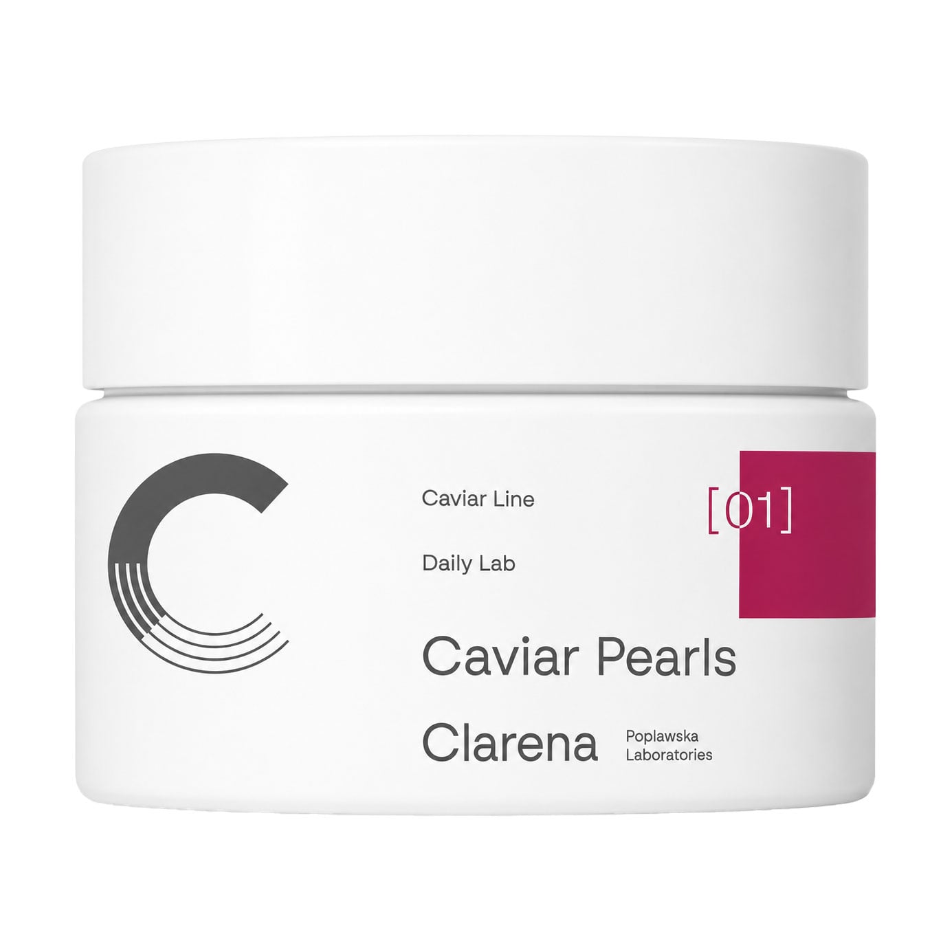 Сироватка для обличчя Clarena Caviar Line Caviar Pearls з ікрою, 30 шт