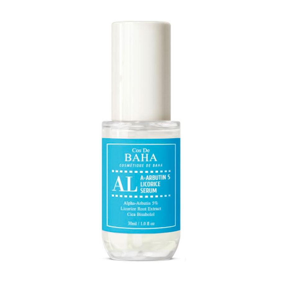 Сироватка для обличчя Cos De Baha AL A-Arbutin 5% Licorice Serum з арбутином та лакрицею, 30 мл