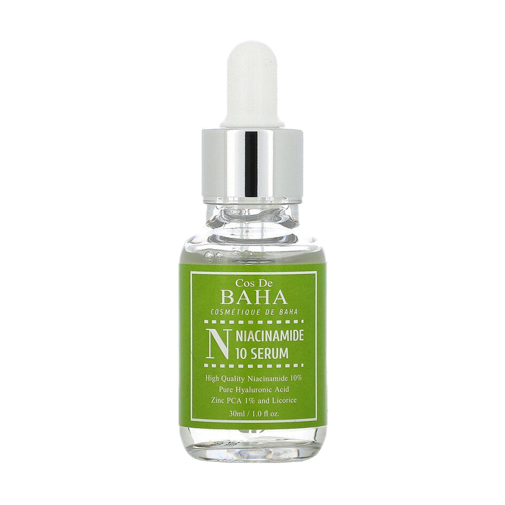 Сироватка для обличчя Cos De Baha Niacinamide 10 Serum з ніацинамідом та цинком, 30 мл